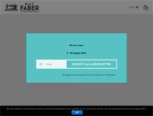 Tablet Screenshot of mayfaber.com